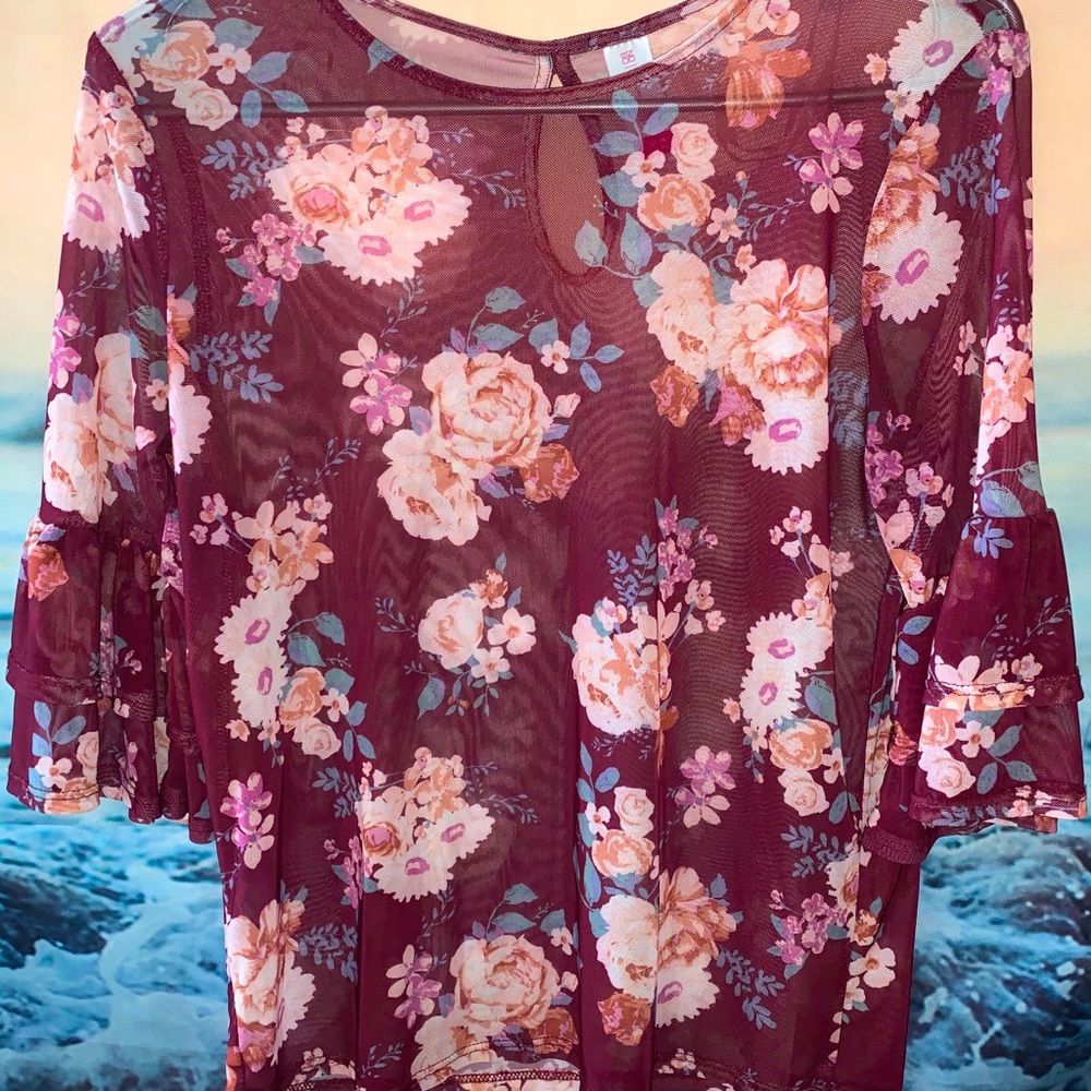 Floral blouse